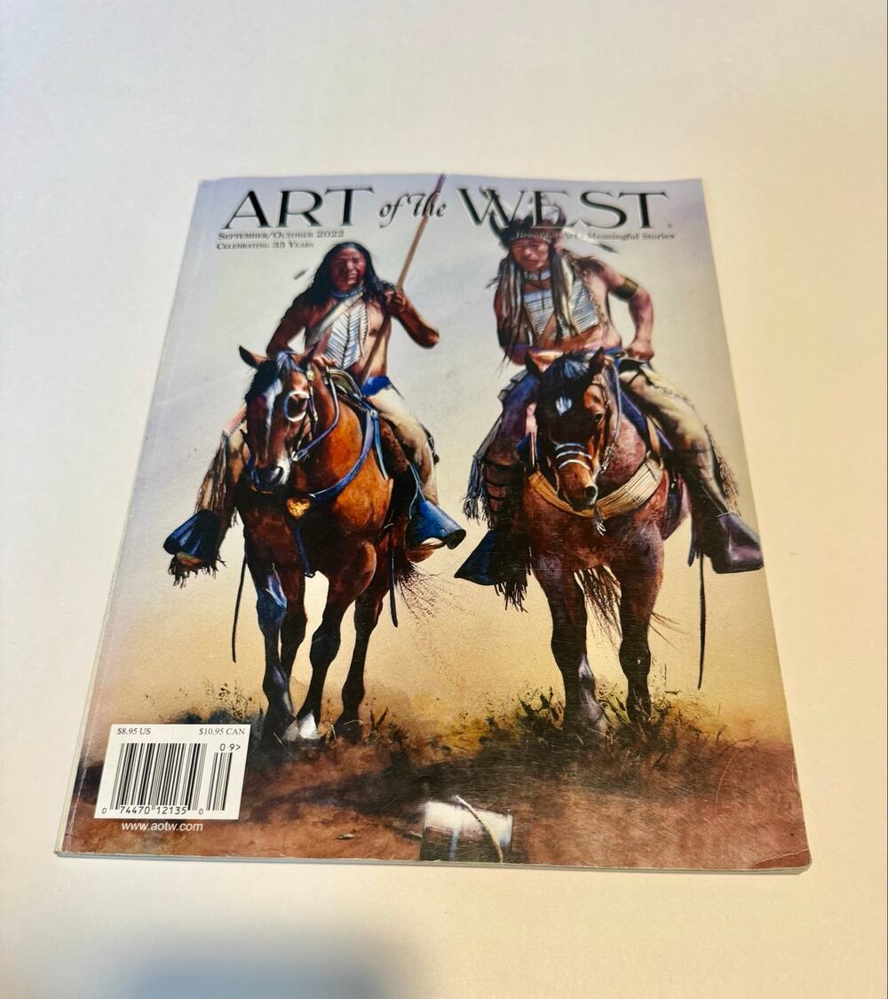 Art of the West Magazine September/October 2022 Western Fine Art Collectible